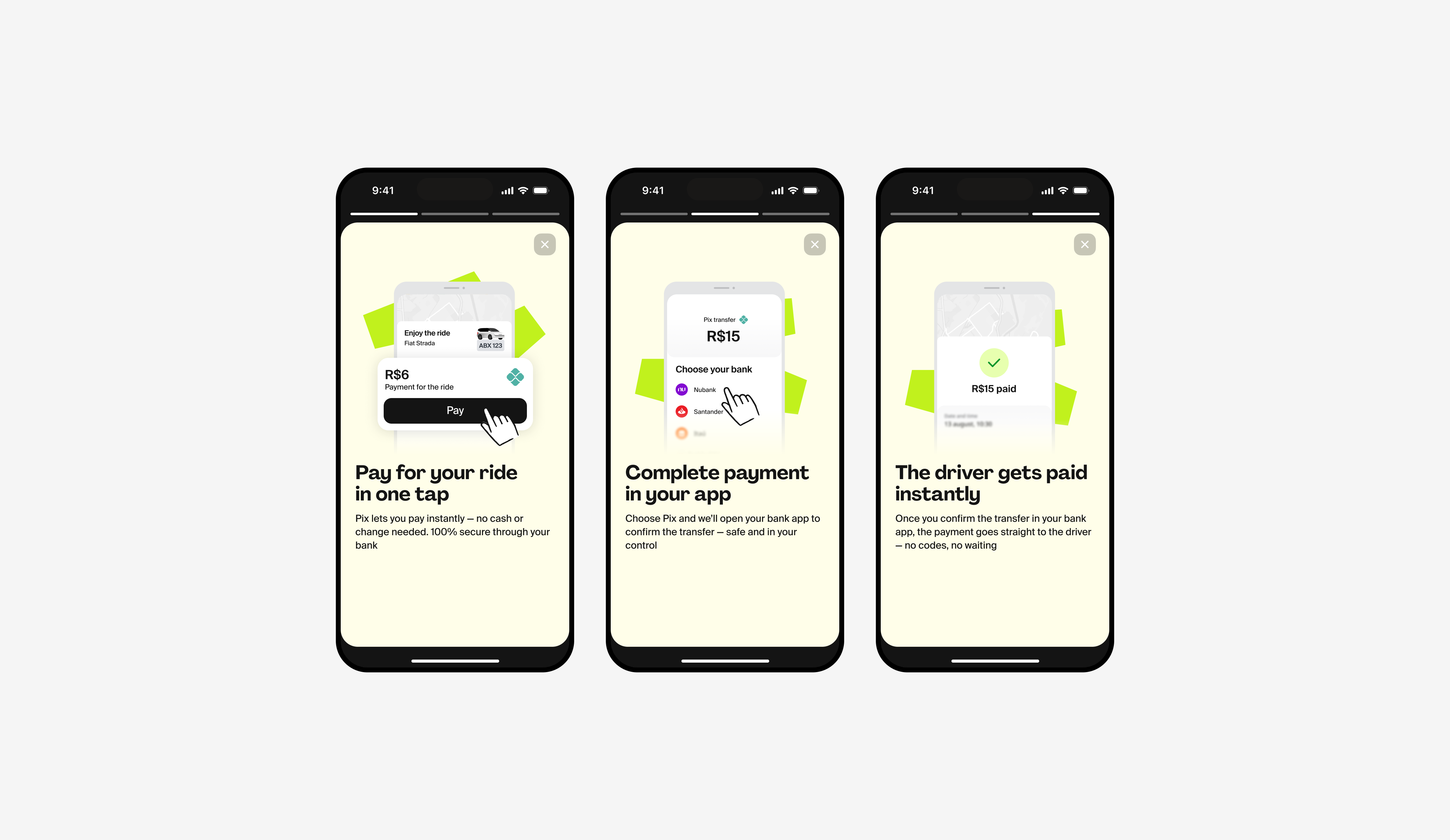 Payment activation onboarding