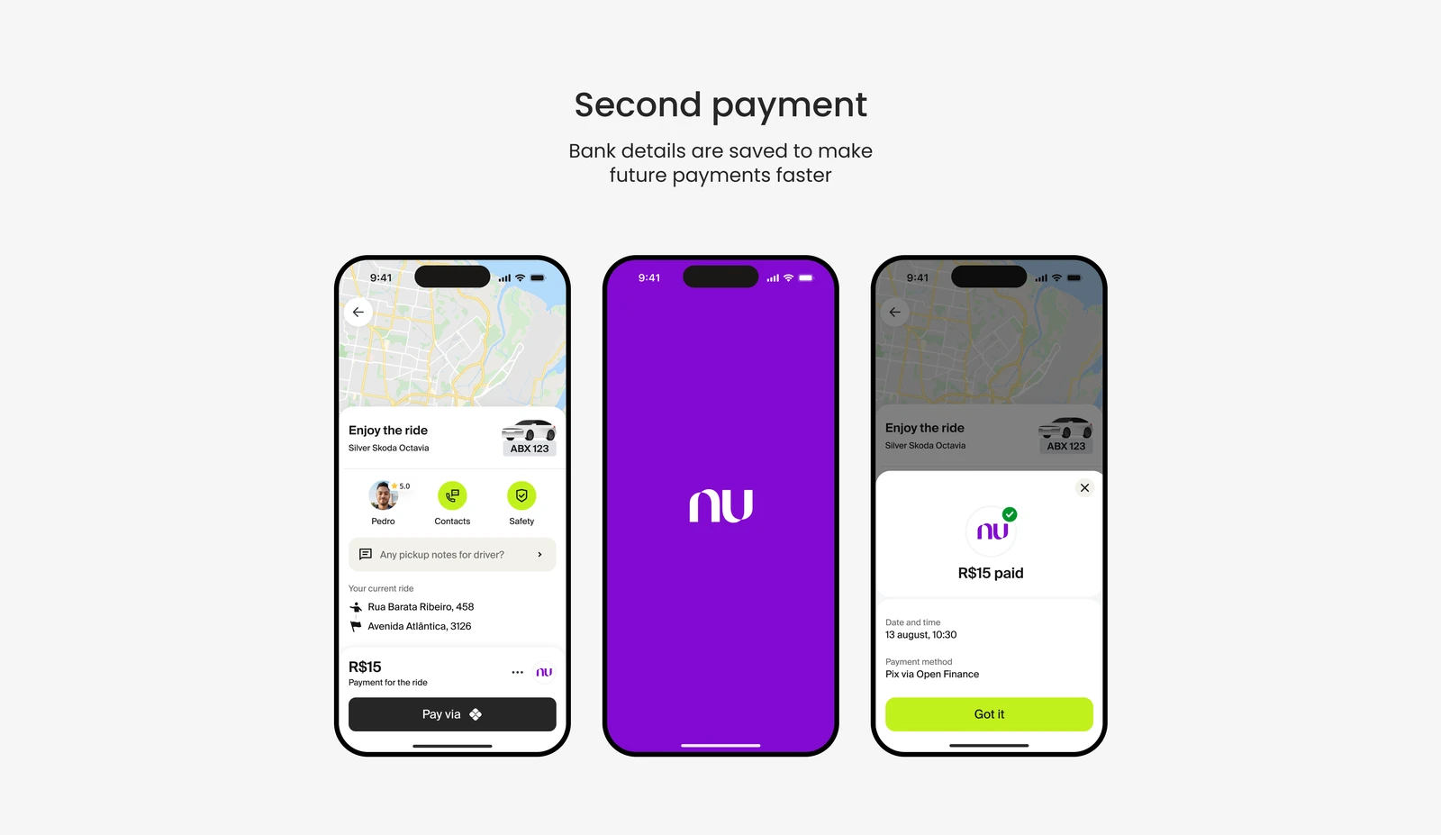 Second payment flow