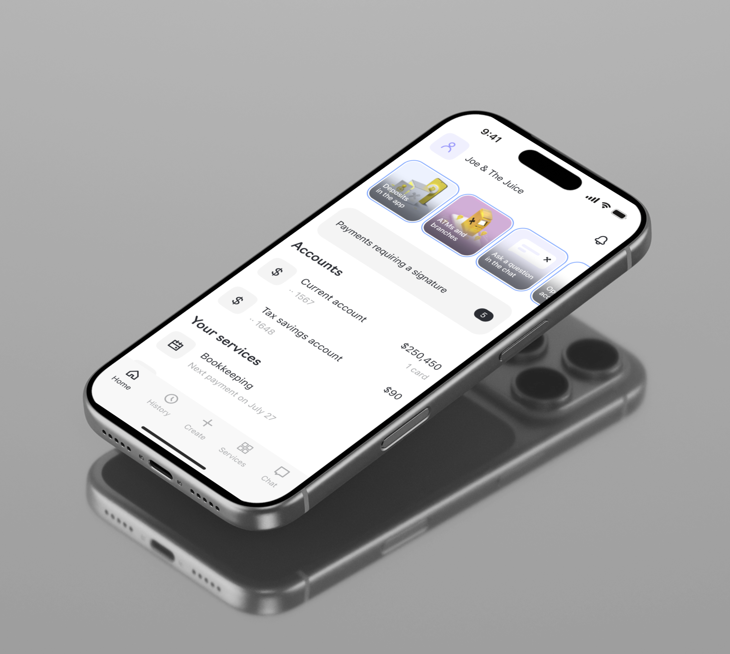 Main screen redesign for mobile adoption