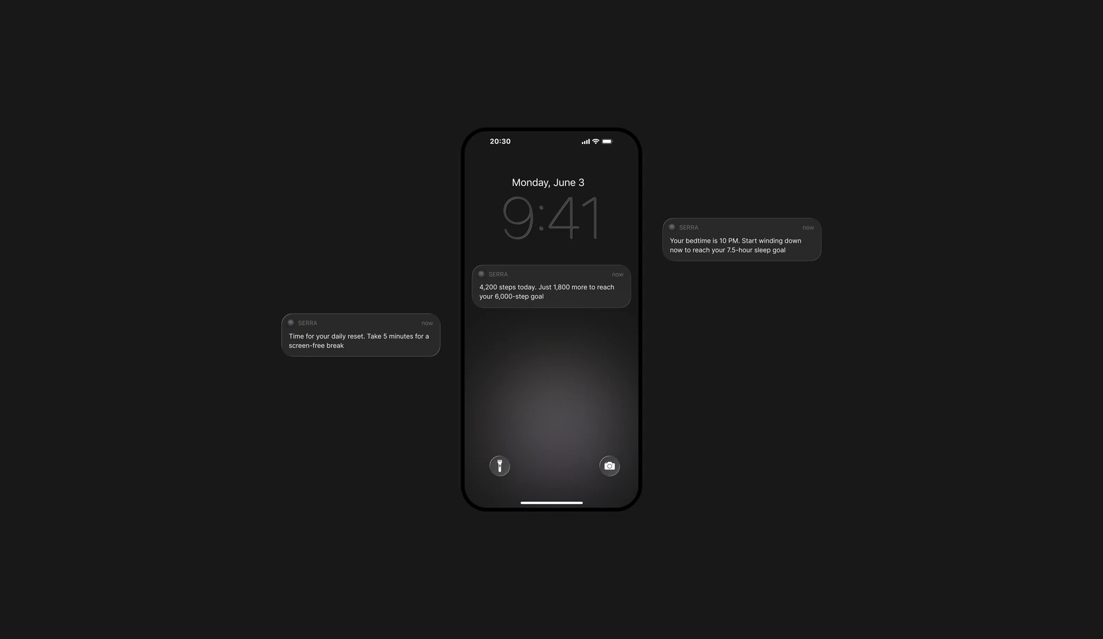 Personalized sleep goal reminder